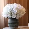 Simulation Mallorca Artificial Flower Big 5 Hydrangea Silk Cloth Home Living Room Table Decoration Wedding Fake Flower Blue