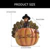 Halloween Miniature Pumpkin Figurines Pumpkin Halloween Table Top Fireplaces Shelf Decorations Home Display
