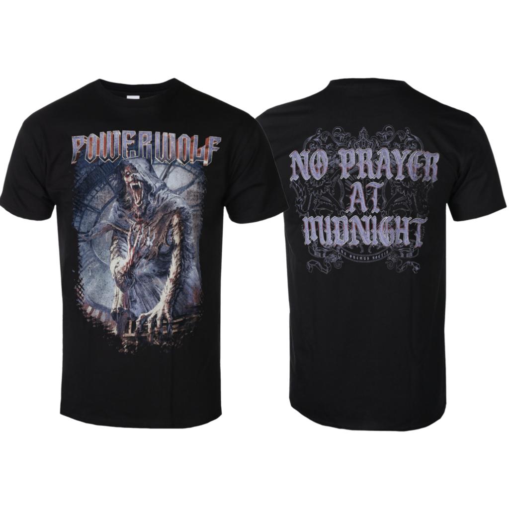 Powerwolf Chaos Crest Printed Tshirt Power Metal Band Style Daily Tshirt Suitable For Both Unisex And Unisex