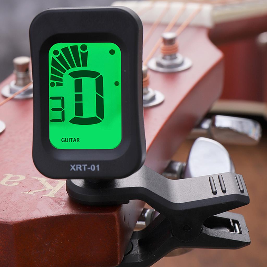 Buy Guitar Tuner, Clip On Tuner with LCD Display for Guitar, Ukulele
