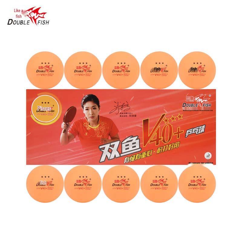Double Fish 3-Star ABS V40+ Table Tennis Balls
