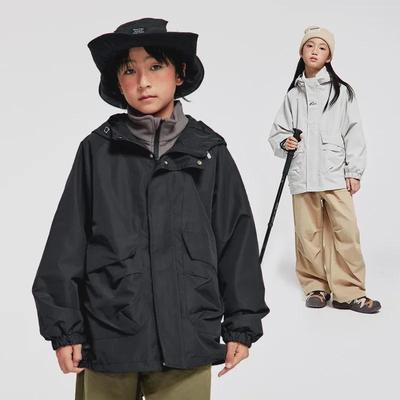 DK Kids' Polar Fleece 3-in-1 Jacket for Outdoor Warmth - Autumn/Winter for Girls and Boys