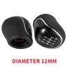 5/6 Auto Leder Schaltknauf für Ford S-Max C-Max Kuga Galaxy Mondeo 4 Mk4 Transit Tourneo Connect Focus Auto Zubehör