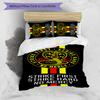 Cobra Kai 3pcs Bedding Set Duvet Cover Closure Includes 1 Duvet Cover & 2 Pillowcases for All Seasons Bedroom Home Dorm Decor