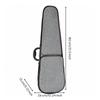 Violin Case Textured with Exterior Storage Pocket Shock Absorbent