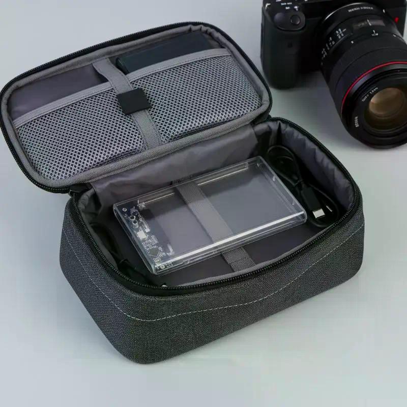 USB Type C 2.5 Inch External Storage Case SATA To USB 5Gbps HDD SSD Case Transparent Hard Drive Enclosure Support For PC Laptops