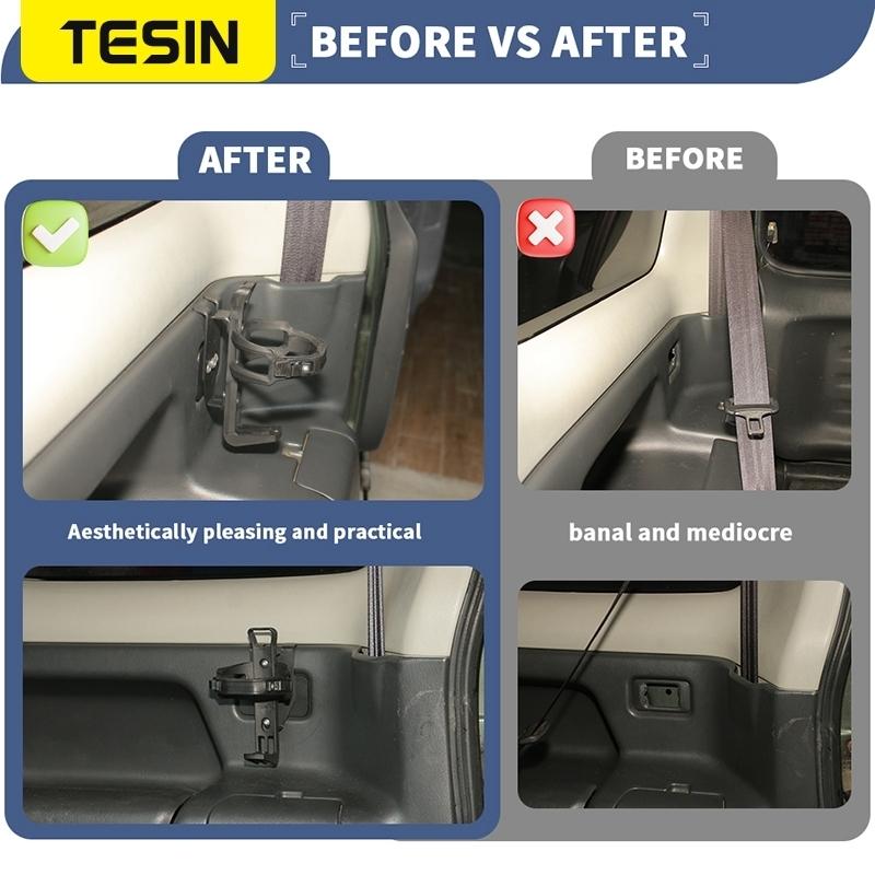 TESIN for Suzuki Jimny 2007 2008 2009 2010 2011 2012 2013 2014 2015 2016 2017 Rear Trunk Extinguisher Cup Holder Mount Bracket