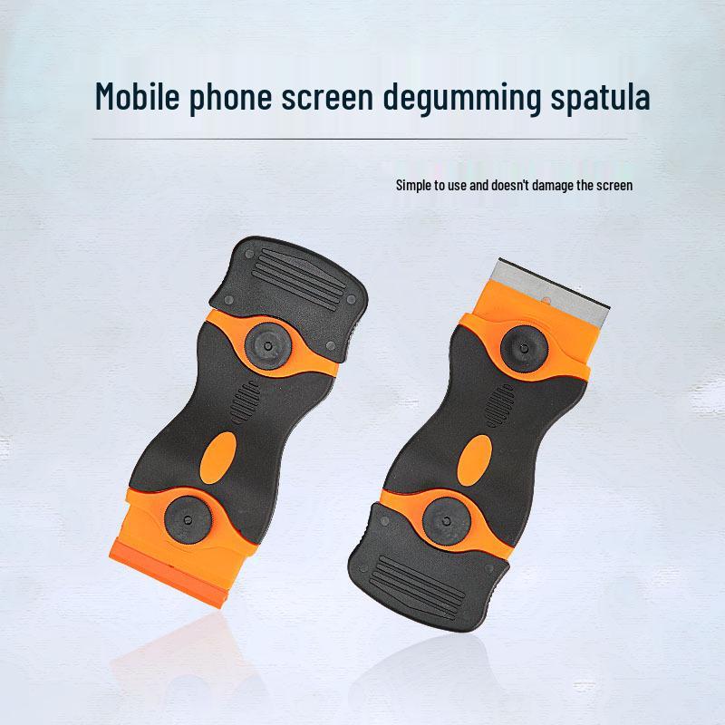 Screen Glue Removal Spatula: Plastic Blade for Disassembly, Cleaning, and Dry Glue Scraping On Mobile Phones and Glass
