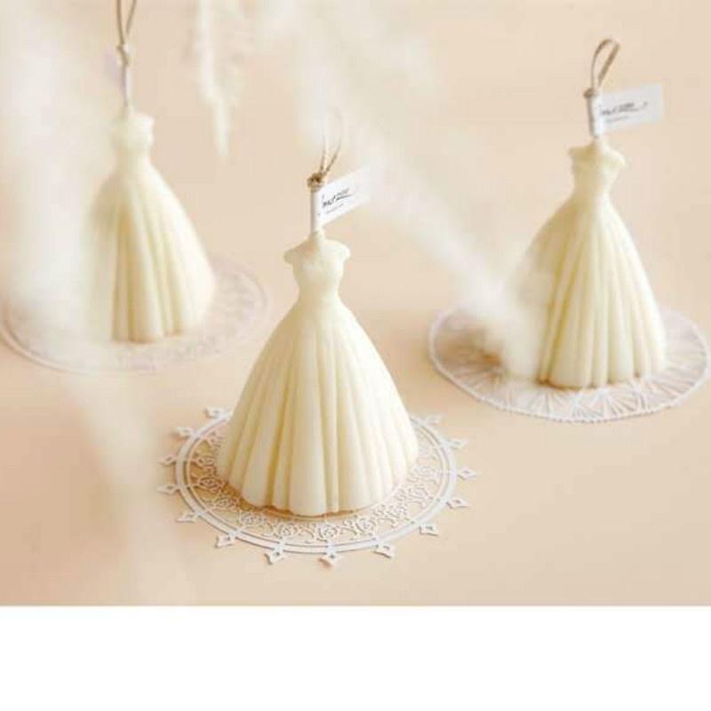 Romantic Bride Candle Bride Shape Aromatherapy Candle Wedding Party Boxed Gifts Photo Props Hand Ornaments