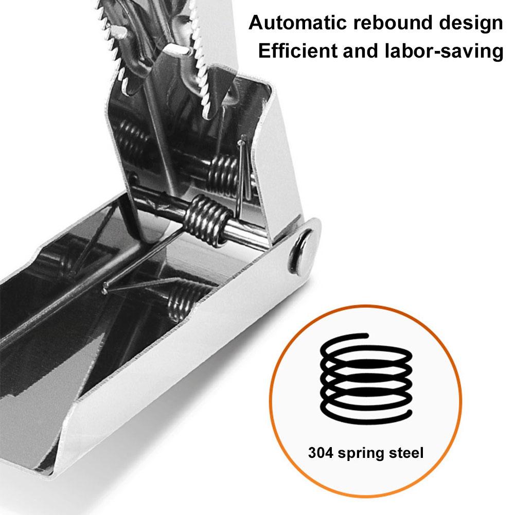 Crawfish Shucker Stainless Steel Crayfish Shelling Device Shrimp Peeler for Families and Restaurants