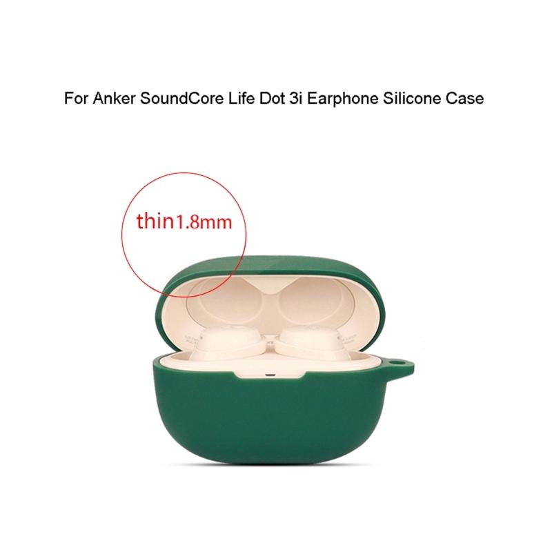 Housing for  Life Dot-3i Shockproof Wireless Headphone Silica Sleeve Impact-resistant Anti-dust Washable Cover
