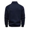 Callaway 2025 New Autumn/Winter Embroidery Half Zipper Hoodie Stand Up Collar Trendy Versatile Plush Men's Hoodie