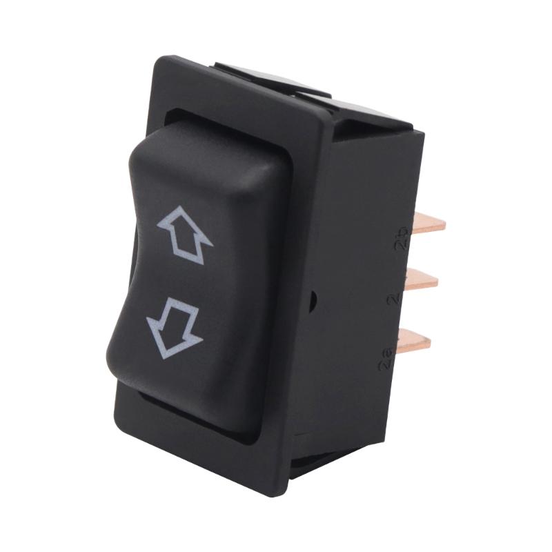 Small 12V/40A Motor Direction Switch with Self Resetting Feature Motor Reversal Switch Plastic for enhances Stability