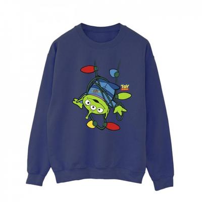 Toy Story Herren-Sweatshirt mit Weihnachtsbeleuchtung und Aliens