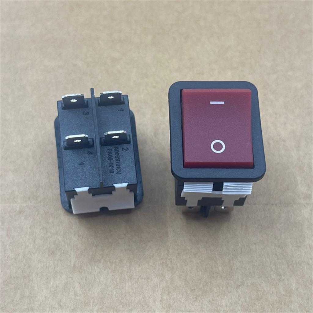 PA66 Switches 4 Pin Boats Shape Switches Push Button Switches Simple Installation for Electric Welding & Household