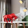Exquisite Decoration Bulls Sculpture Made Of Resin Bull Statue Ornament Resin Bull Sculpture
