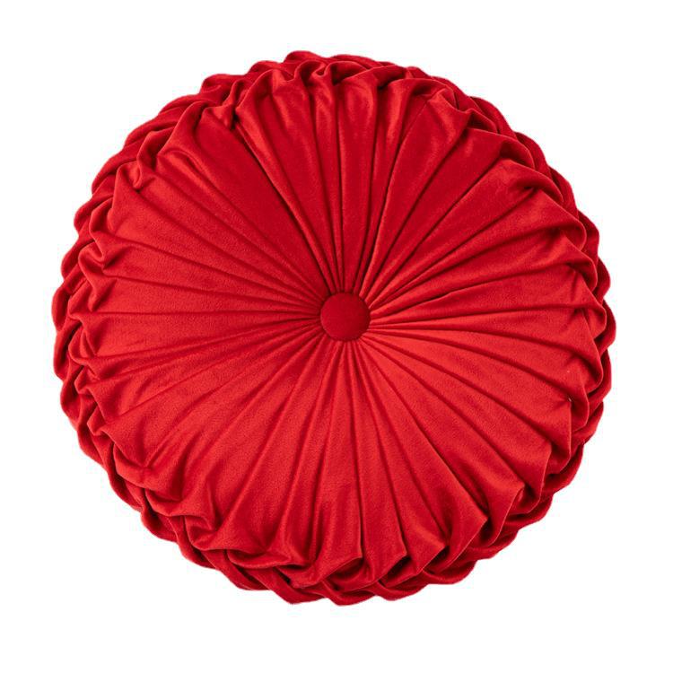 Nordic Style Woven Anti-static Handmade Pumpkin Pillow New Year Bedside Sofa Waist Office Cushion Lumbar Seat Cushions