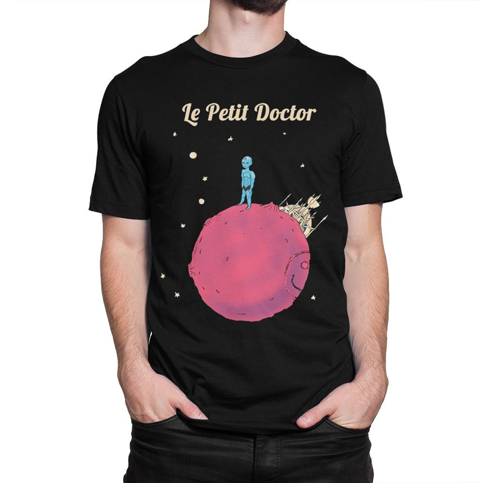 Le Petit Doctor Manhattan T-Shirt, Watchmen Shirt, Men s and Women s Sizes L