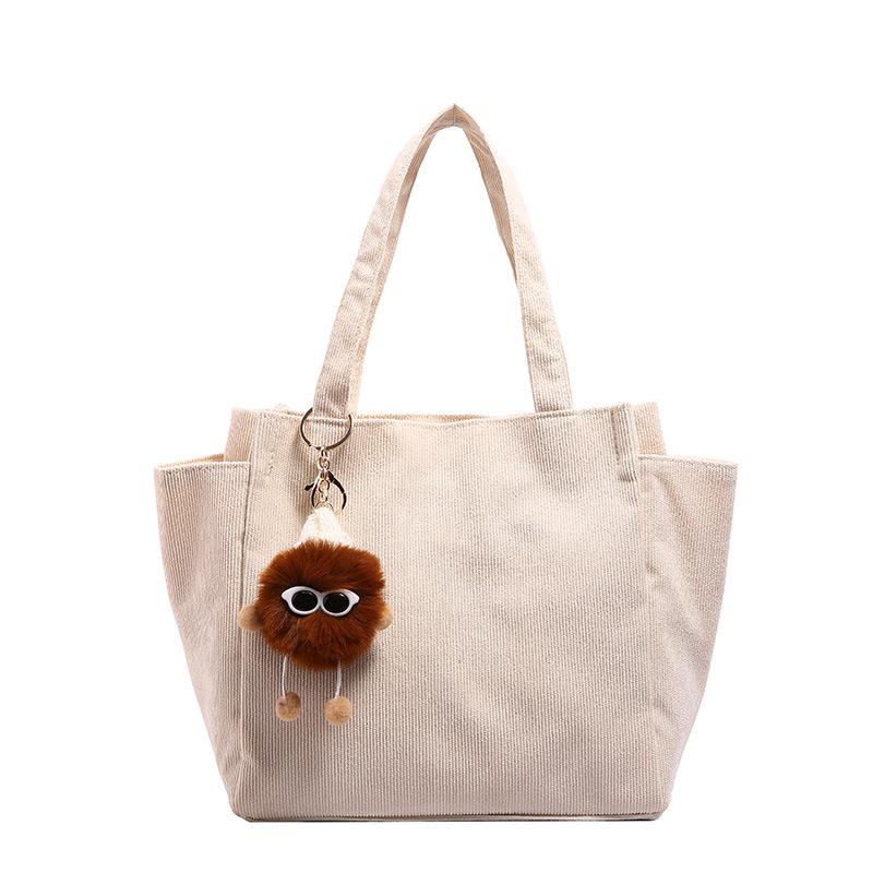 

2024 Новая женская вельветовая сумка, кошелек, модная сумка для телефона с подвеской белый