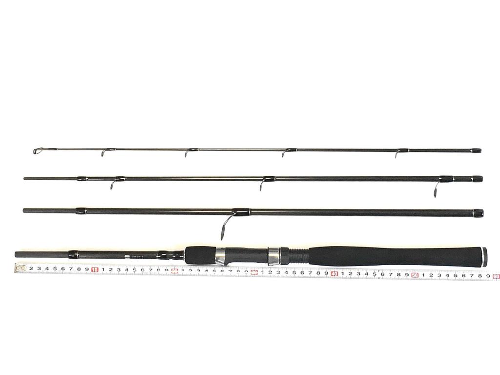 ocean LC34S Spinning Lure Rod 7'0ML Medium-Light Action, 4-Piece