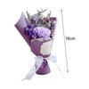 1Pc Lovely Small Soap Rose Flowers Mini Artificial Flowers Bouquet Simulated Flower Soap Wedding Decoration Valentine's Day Gift