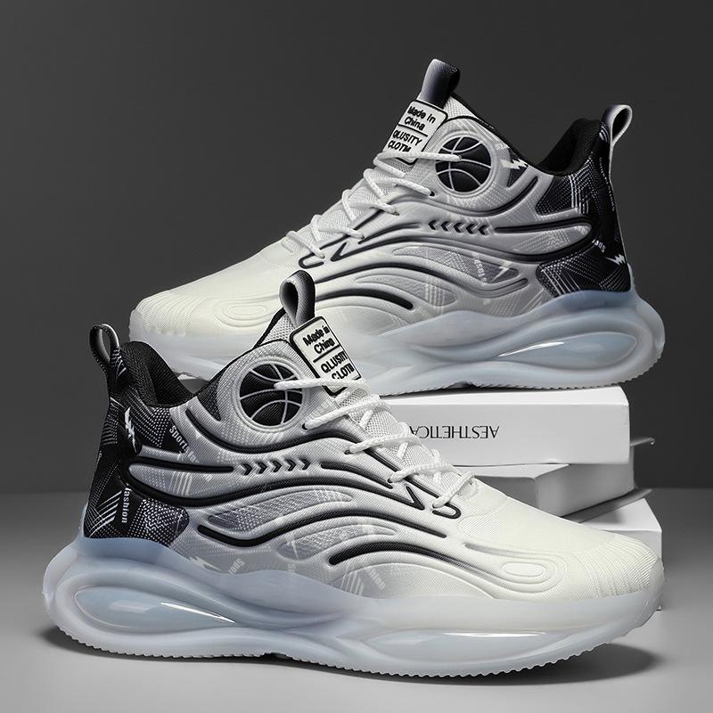 

Новые мужские высокие кроссовки зимние модные брендовые высококачественные повседневные для бега спортивные мужские кроссовки амортизирующая платформа кроссовки для папы 43