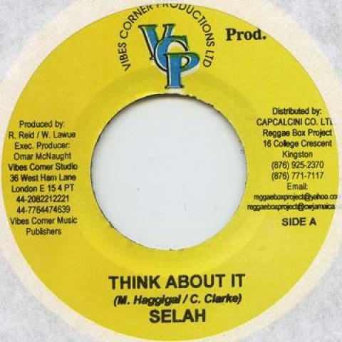 

7inch Record SELAH - Think About It VCP 2004 Jamaica Reggae, Ska & Dub