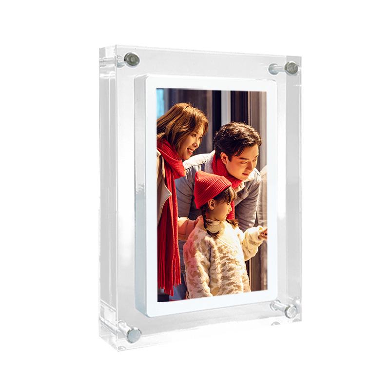 5" Acrylic Digital Photo Frame with IPS Screen and Media Player