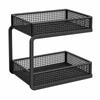 Double-Layer Desktop Storage Rack Desktop Organizer Countertop Rack  Kitchen Counter