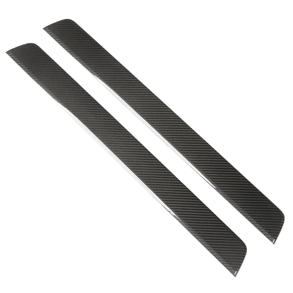 2Pcs Door Sill Plate Protectors Carbon Fiber UV Resistant Replacement for Subaru BRZ 2022 and Up
