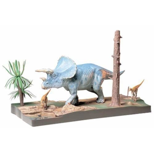 

Tamiya 1/35 Серия Мир динозавров №. 04 Набор диорамы Трицератопс Пластиковая модель 60104