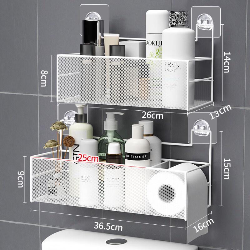 Полка-органайзер над унитазом без сверления