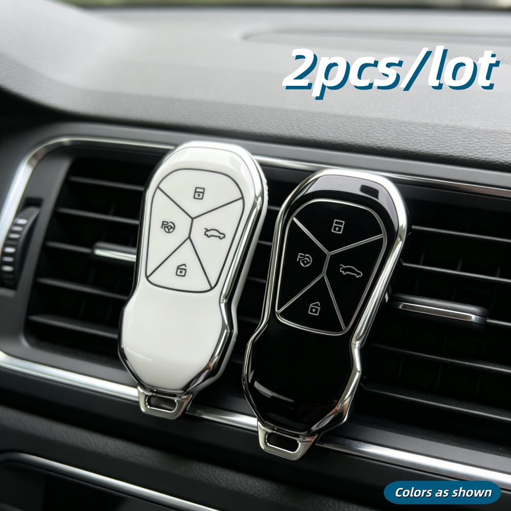 S/Lot Car Key Case Covers For Xpeng Xiaopeng P5 P7 G9 G3I Key Fob Covers, Only Fit For The Car Key Shown In The Image.