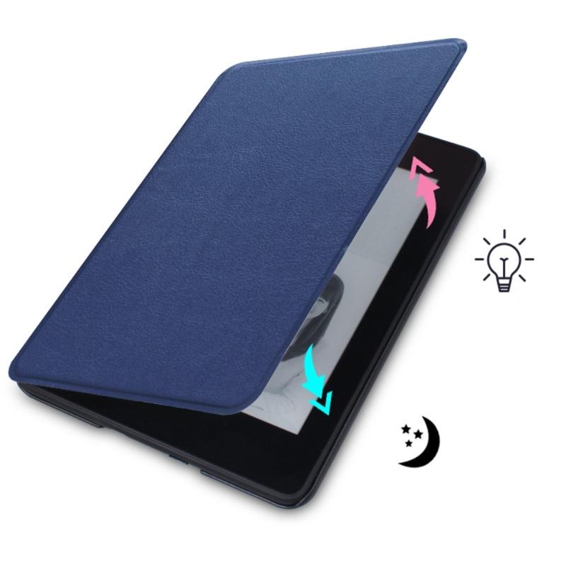 Shockproof Protective Case PU Leather Cover with Auto Sleep Wake Intelligent Cover Case for 6 Tablet Accessories