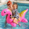 Inflatable Dinosaur Swimming Pool Toys Ride-On Inflatable Swimming Pool Beach Swimmer Summer Water Fun Raft for Kids and Adults