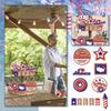 Independence Day Party Home Decoration Tiered Tray Decor