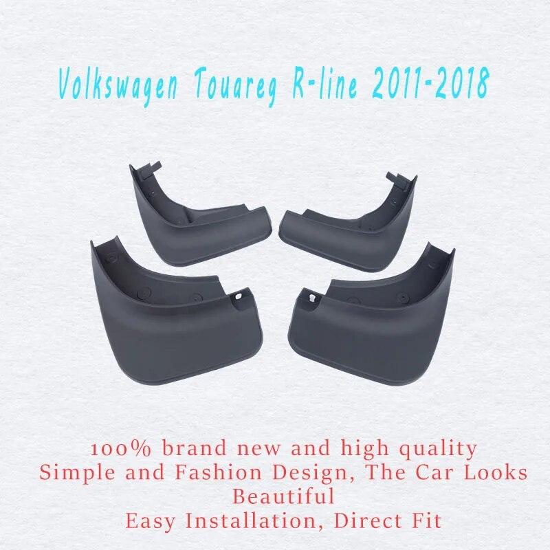 Clapete de noroi pentru volkswagen touareg R-Line apărător de noroi apărător de stropire aripi clapete de noroi accesorii auto styline auto 4 buc 2011-2018