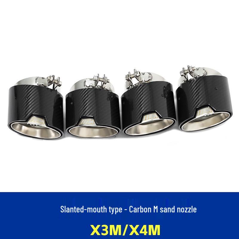 BMW X3M X4M F97 F98 Carbon Fiber Exhaust Tail Pipes