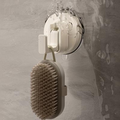 2Pcs No-Drill Suction Hooks Easy To Install Heavy Duty Suction Cup Hooks Vacuum Suction Hooks for Shower Bathroom Hanging Towels