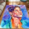 Prince's Iconic Guitar Artistry carpet Living room and bedroom mats floor mats Art Bathroom mat Room