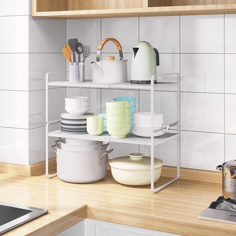 Telescopic Countertop Kitchen Storage Rack