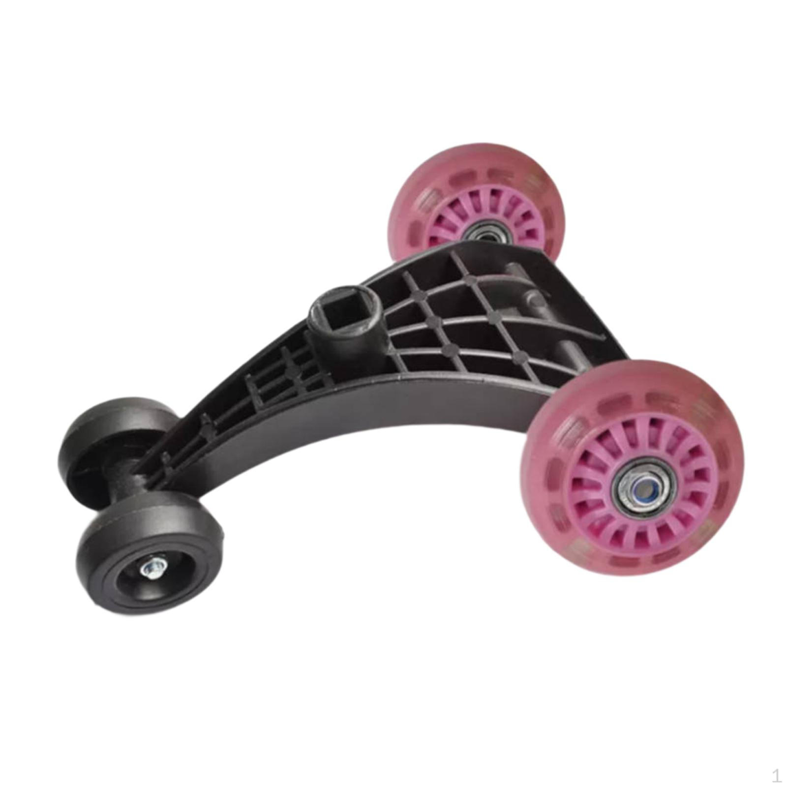 

Запасная часть для игрушек для передних колес автомобилей, треугольная конструкция с бесшумной функциональностью розовый
