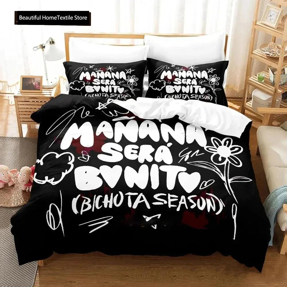 Karol G Album Manana Sera Bonito Bichota 3D NEW Duvet Cover Pillowcase Bedding Set Adult Girl Bedroom Decoration Double Large