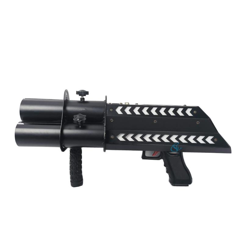 

Бумажное конфетти, пушка, сценическое оборудование, трехголовая электрическая пушка для конфетти со светодиодной подсветкой для диско-бара EU Plug