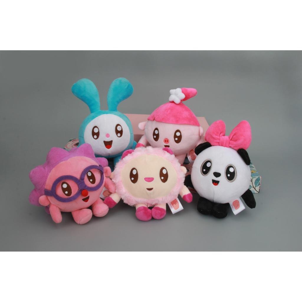 Happy Ball Richie Baby Adorable Plush Toy 5pcs Set, Soft Stuffed Animal for Infants & Kids, Cuddly Security Toy