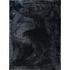 Plain Soft Rug Dark Grey 160x220