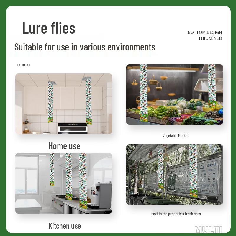 Green Leaf Sticky Fly Traps