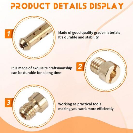 10Pcs Carburateur Principal Kit & 10Pcs Lente / Pilote pour Pwk