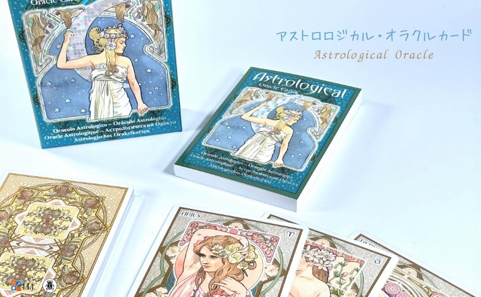 Oracle Astrological Oracle Fortune Authentic I.I.J Cards, Cards, English, Affirmations, Telling,