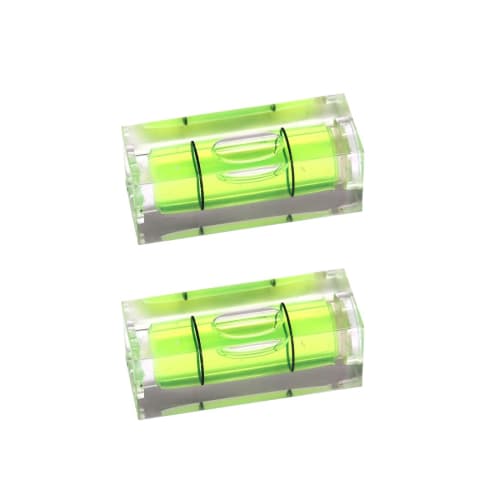 2-Pack Mini Levels, Horizontal Level, Bubble Meter, Compact, Portable Level, High-Precision Tilt and Angle Measurement Tool, for Measuring Interior De
